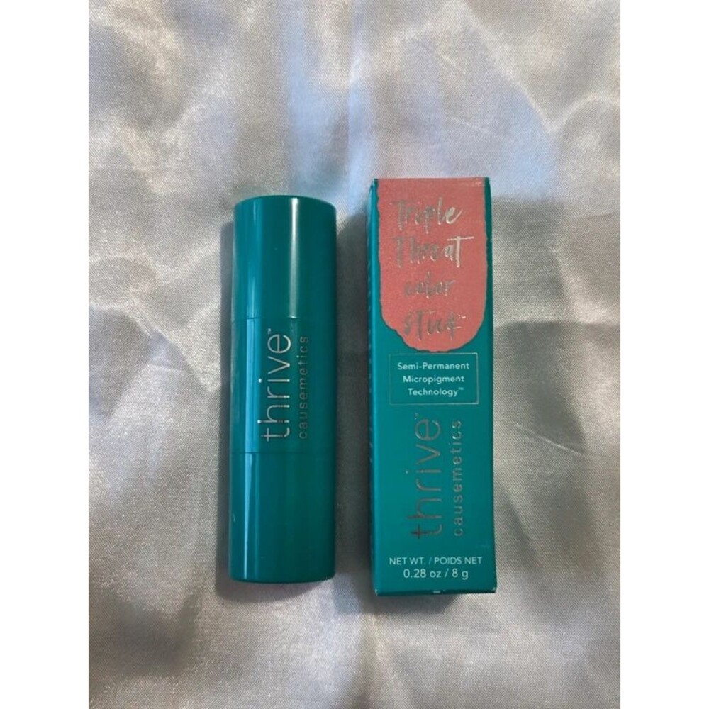 Thrive Triple Threat Color Stick - Face Cheek Lip - Olivia - Picture 2 of 10